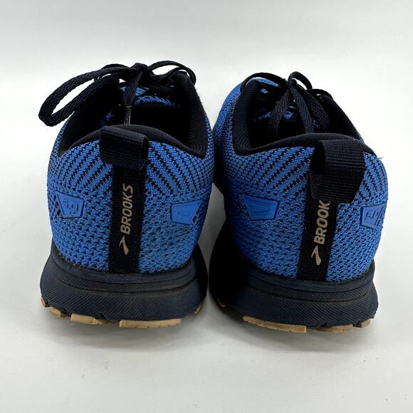 Brooks Revel 5 Performance Running Shoes Road Workout Athletic Blue Black 8M - Picture 7 of 9